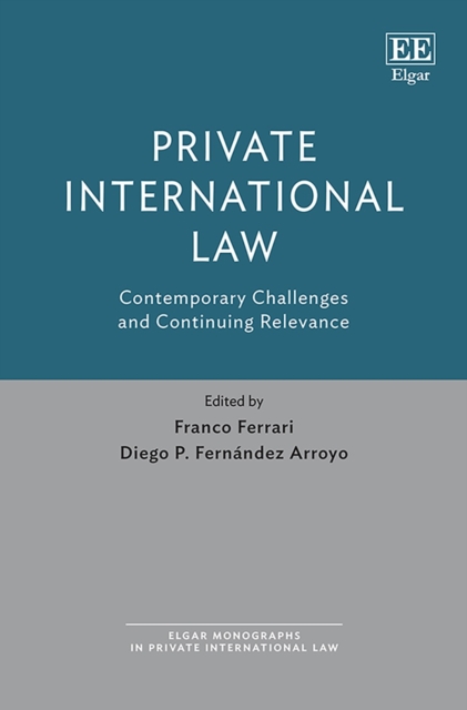 Private International Law : Contemporary Challenges and Continuing Relevance, PDF eBook