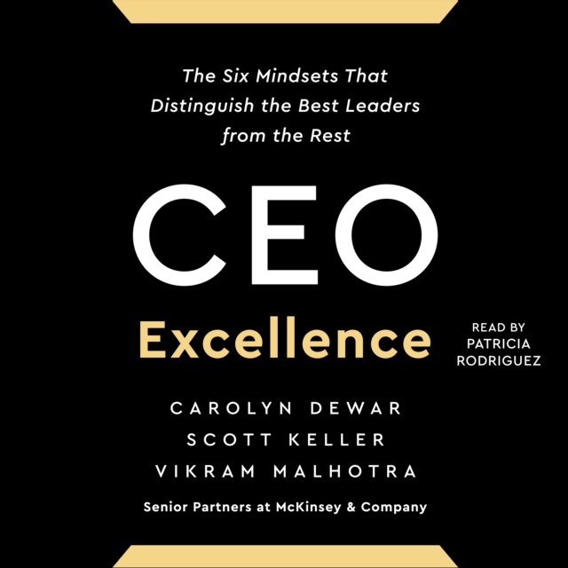 CEO Excellence : The Six Mindsets That Distinguish the Best Leaders from the Rest, eAudiobook MP3 eaudioBook
