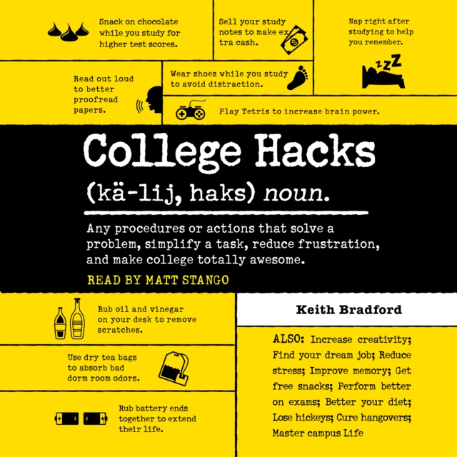 College Hacks, eAudiobook MP3 eaudioBook