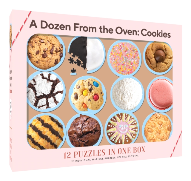 12 Puzzles in One Box: A Dozen from the Oven: Cookies, Jigsaw Book