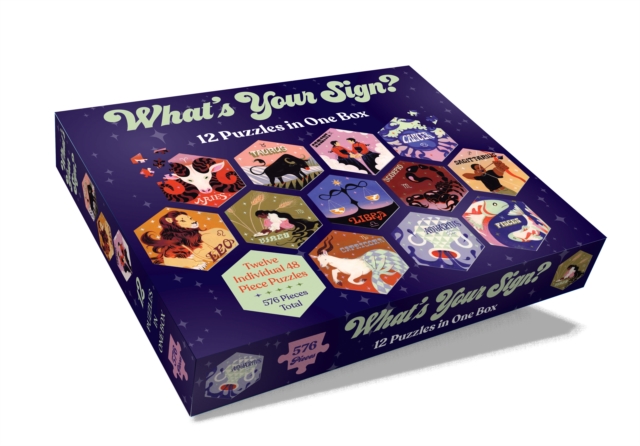 12 Puzzles in One Box: What's Your Sign?, Jigsaw Book