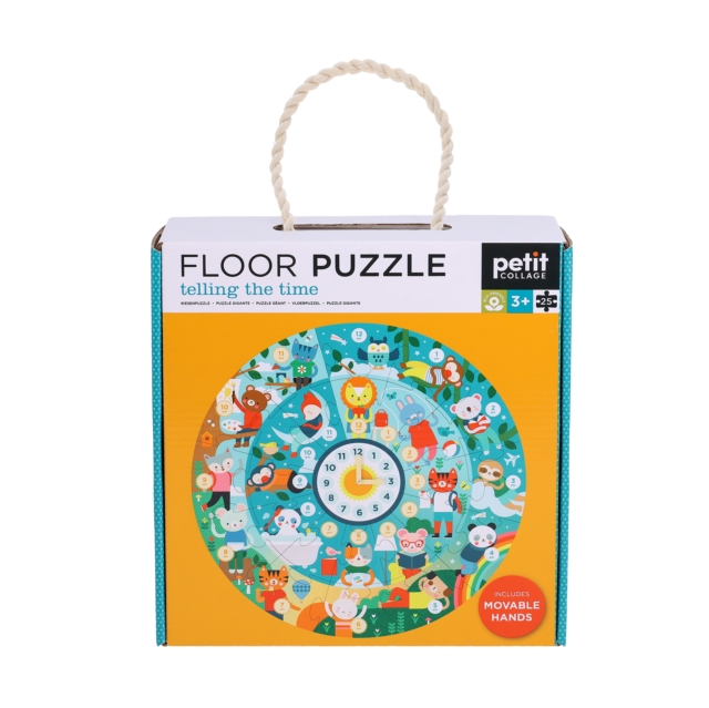 Telling the Time Floor Puzzle, Jigsaw Book