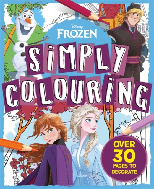 Disney Frozen: Simply Colouring, Paperback / softback Book