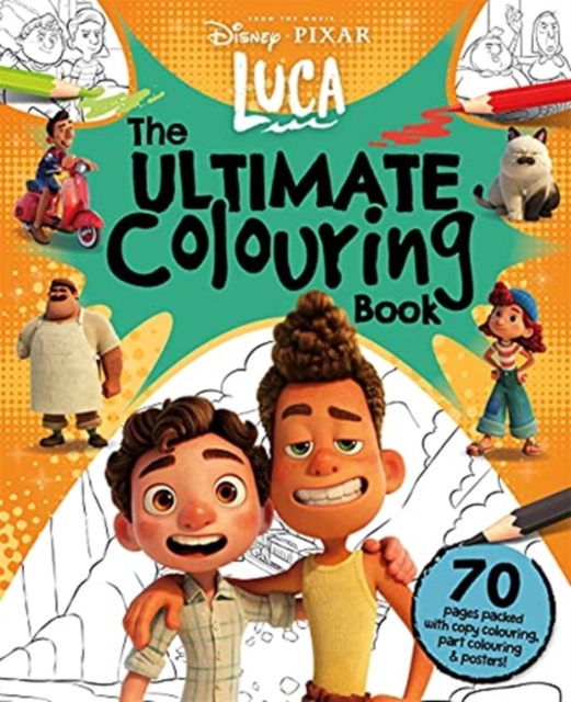 Disney Pixar Luca: The Ultimate Colouring Book, Paperback / softback Book