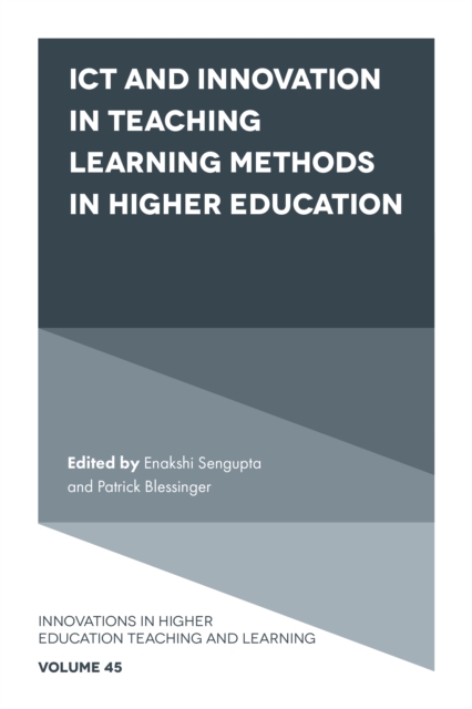ICT and Innovation in Teaching Learning Methods in Higher Education, Hardback Book