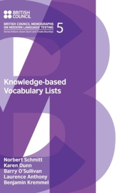 Knowledge-Based Vocabulary Lists, Hardback Book