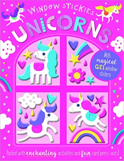 Window Stickies Unicorns, Paperback / softback Book