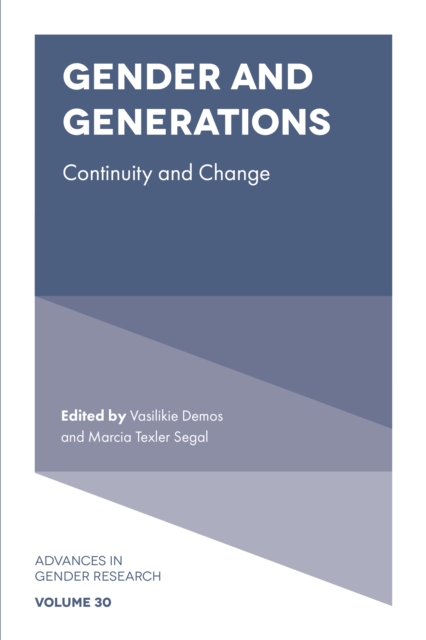 Gender and Generations : Continuity and Change, PDF eBook