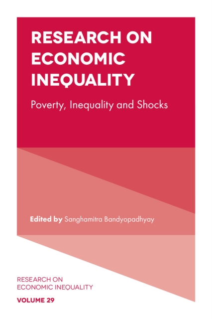 Research on Economic Inequality : Poverty, Inequality and Shocks, Hardback Book
