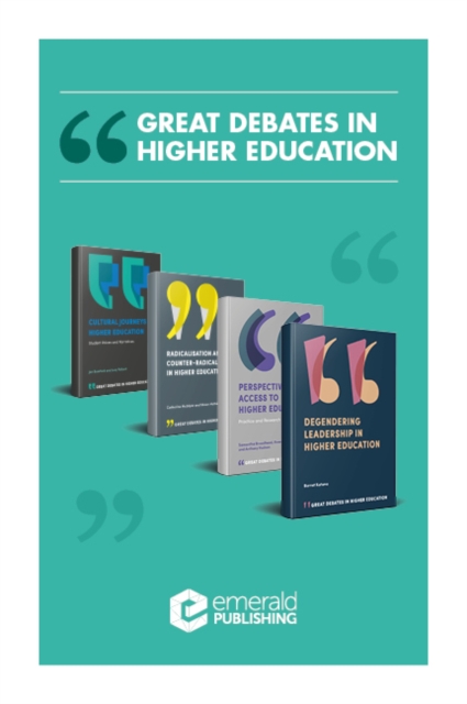 Great Debates in Higher Education Book Set (2017-2019), Multiple-component retail product Book
