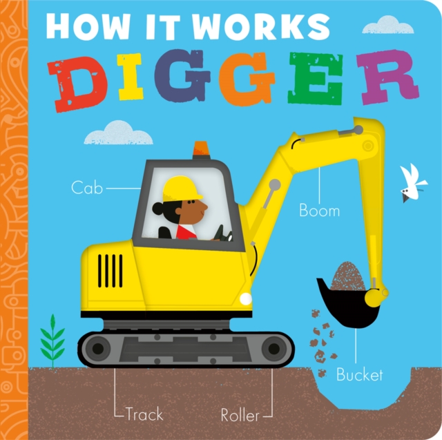 How it Works: Digger, Board book Book