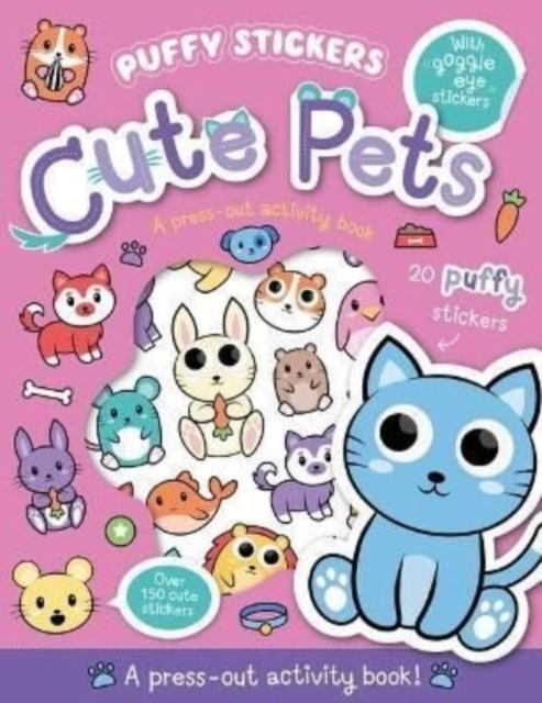 Puffy Sticker Cute Pets, Paperback / softback Book