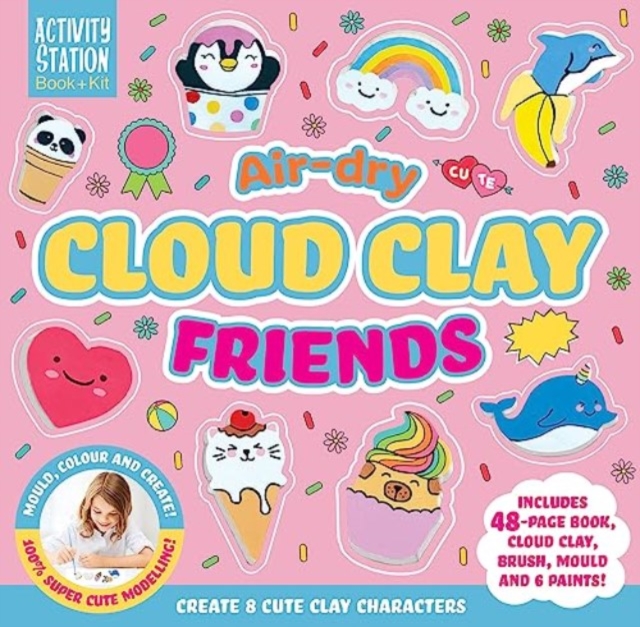 Air-Dry Cloud Clay Friends, Paperback / softback Book