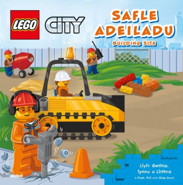 Lego City: Safle Adeiladu / Building Site, Hardback Book