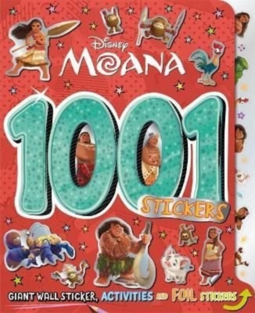 Disney Moana: 1001 Stickers, Paperback / softback Book