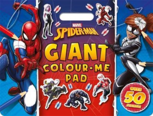Marvel Spider-Man: Giant Colour Me Pad, Paperback / softback Book