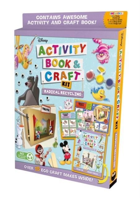 Disney: Activity Book & Craft Kit Radical Recycling, Paperback / softback Book