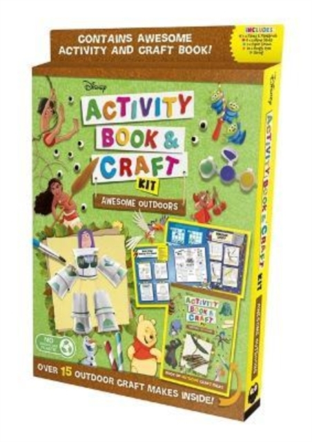 Disney: Activity Book & Craft Kit Awesome Outdoors, Paperback / softback Book