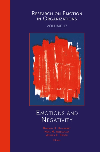 Emotions and Negativity, EPUB eBook