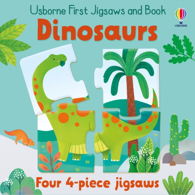 Usborne First Jigsaws And Book: Dinosaurs, Paperback / softback Book