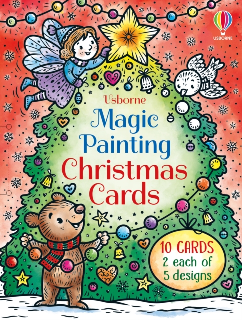 Magic Painting Christmas Cards, Cards Book