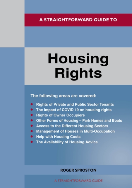 A Straightforward Guide To Housing Rights : Revised Edition - 2022, Paperback / softback Book
