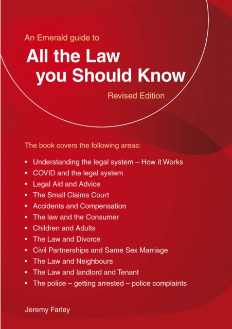 An Emerald Guide To All The Law You Should Know : Revised Edition 2022, Paperback / softback Book