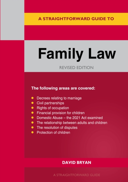 A Straightforward Guide to Family Law, EPUB eBook