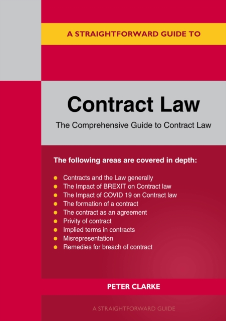 A Straightforward Guide To Contract Law : Revised Edition - 2023, EPUB eBook
