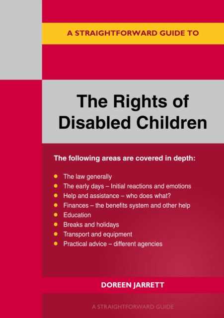 The Rights Of Disabled Children, Paperback / softback Book