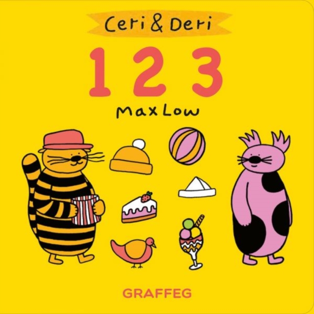 Ceri and Deri 123, Hardback Book