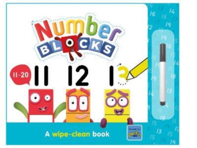 Numberblocks 11-20: A Wipe-Clean Book, Board book Book