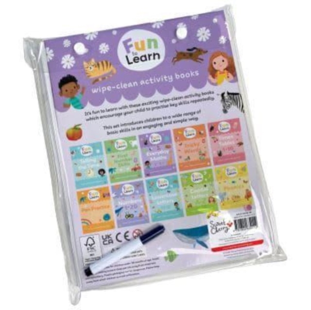 Fun to Learn Wipe Clean Set, Boxed pack Book