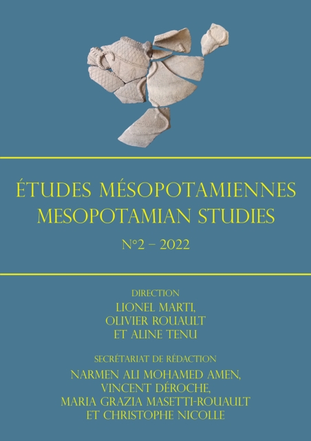 Etudes Mesopotamiennes - Mesopotamian Studies N2 - 2022, Paperback / softback Book