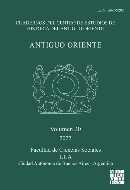 Antiguo Oriente: Vol. 20 2022, Paperback / softback Book