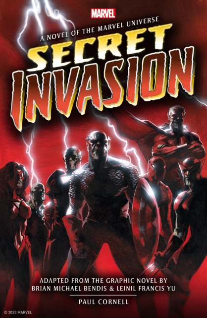 Marvel's Secret Invasion Prose Novel, Hardback Book