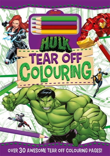 Marvel Avengers Hulk: Tear Off Colouring, Paperback / softback Book