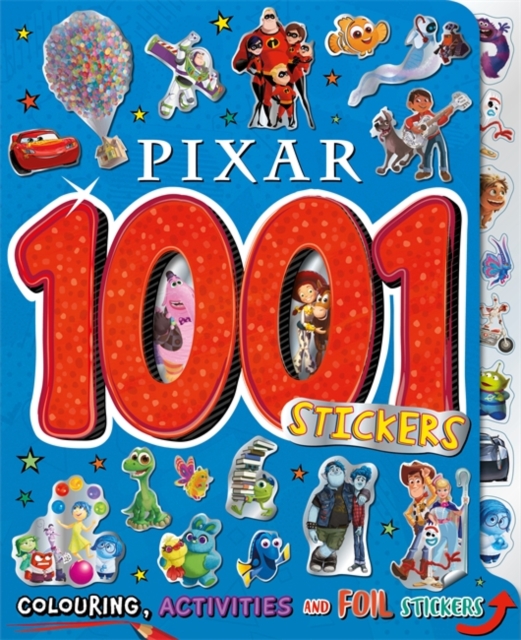 Pixar: 1001 Stickers, Paperback / softback Book
