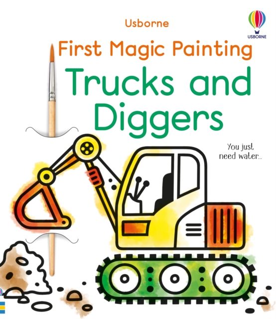 First Magic Painting Trucks and Diggers, Paperback / softback Book
