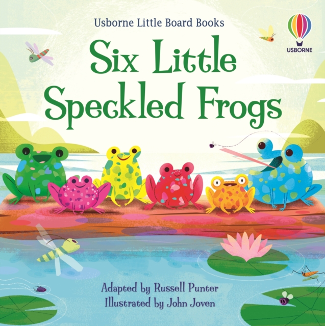 Six Little Speckled Frogs, Board book Book