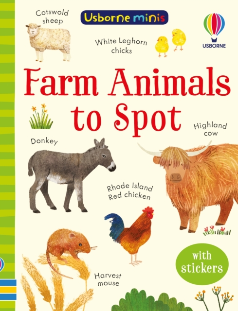 Farm Animals to Spot, Paperback / softback Book