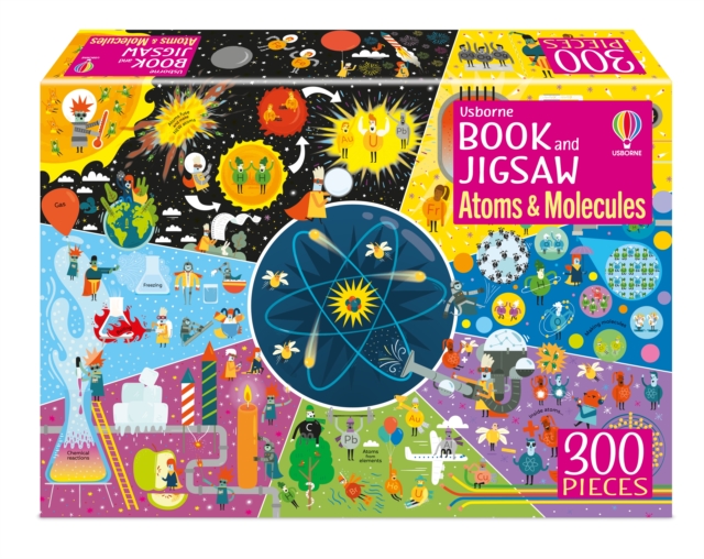 Usborne Book and Jigsaw Atoms and Molecules, Paperback / softback Book
