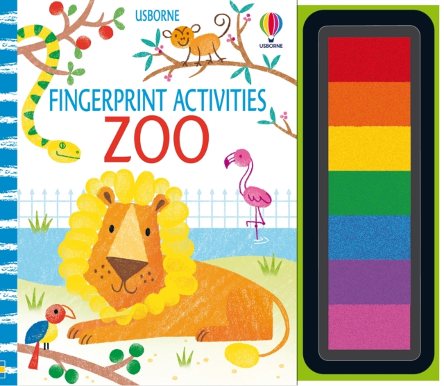 Fingerprint Activities Zoo, Spiral bound Book
