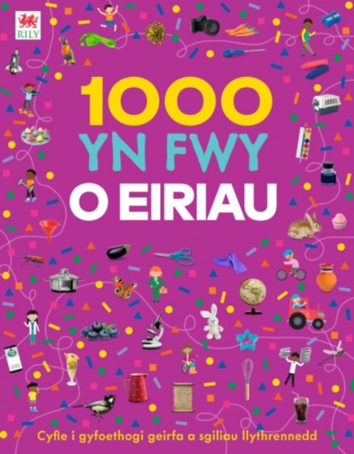 1000 yn Fwy o Eiriau, Hardback Book