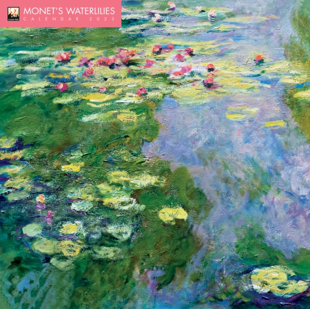 Monet's Waterlilies Wall Calendar 2023 (Art Calendar), Calendar Book