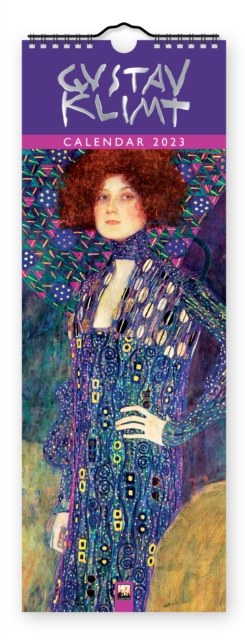 Gustav Klimt Slim Calendar 2023 (Art Calendar), Calendar Book