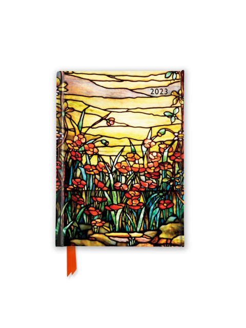 Louis Comfort Tiffany: Red Flowers & A Stream Pocket Diary 2023, Diary Book