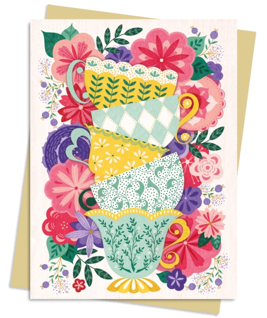 Jenny Zemanek: Teacups Greeting Card Pack : Pack of 6, Cards Book