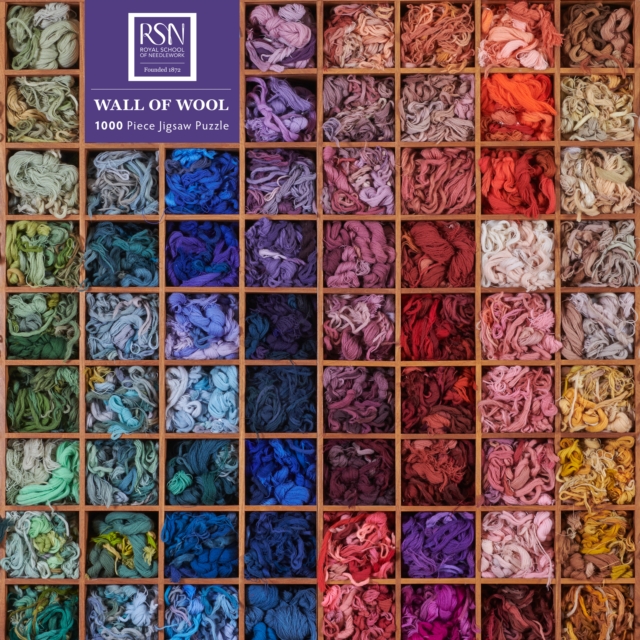 Adult Jigsaw Puzzle: Royal School of Needlework: Wall of Wool : 1000-piece Jigsaw Puzzles, Jigsaw Book