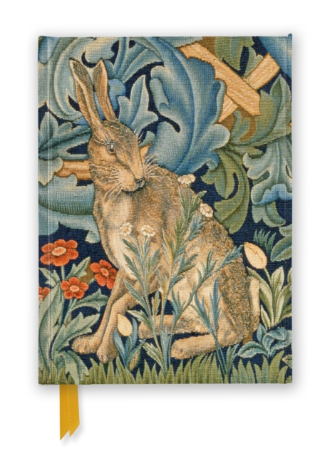 V&A: William Morris: Hare from The Forest Tapestry (Foiled Journal), Notebook / blank book Book